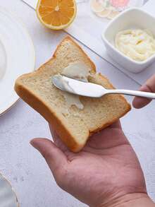 1pc Stainless Steel Butter Dispenser, Multi-Function Cutter Spatula, Cheese Slicer, Bread Jam Butter Knife, Cream Piping Knife, Suitable For Bread, Jam, Cheese, Cake, Butter, Ice Cream, Home Kitchen Utensils - View 4