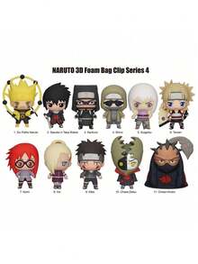 Viz Media 1個官方授權盲袋 3D 動漫包夾 PVC 鑰匙圈 隨機角色 柱間 寧次 波風湊 帶토 蒼田 收藏鑰匙環 背包吊飾 手機錢包裝飾 動漫迷完美聖誕生日禮物 - 多色1 - 查看 4