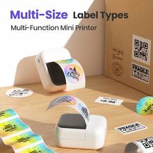 Marklife C50 58MM迷你纹身打印机标签打印机热敏多功能一体机，支持手机和电脑连接，适用于DIY/纹身LOGO/图案/打印/艺术家 - 彩色 - 查看 4