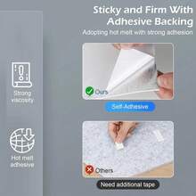 12Pcs PVC Marble Tiles Wall Sticker Self-Adhesive Stick Kitchen Bathroom Decor - C - View 7