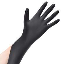 20pcs Nitrile Disposable Gloves, Durable Black Gloves, Latex-Free, Powder-Free, Textured Grip, Heavy Duty Double Layer Protection, 6 Mil Thickness - 20 Pieces (L size) - View 14