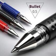 30支中性笔，黑色、蓝色、红色，书写流畅，不留痕迹，适合办公、学生、返校文具用品 - 歐標中性筆 - 查看 4