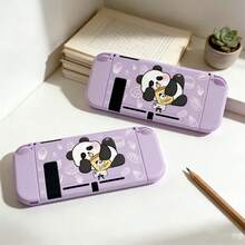 Panda Eating Snacks Print Protective Case Soft Shell For Nintendo Switch - View 4