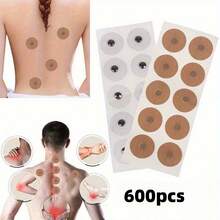 10/20/30/50/60/80/100/200pcs High Gauss Magnetic Therapy Patches, Magnetic Massage Stickers, Magnetic Body Care, Provide Long-Lasting And Powerful Support, Suitable For Back, Knee, Neck, Shoulder, Muscle And Joint, Magnetic Acupoint Stickers - Khaki - View 21