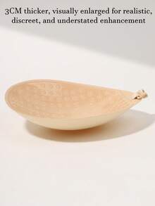 1 Pair Women Invisible Adhesive Push Up Bra, Strapless With Clear Straps, Reusable Silicone Sticky Bra Perfect For Backless Dresses & Wedding Wear - Multicolor - View 7