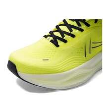 XTEP 男士 2026 春夏 Flowing Cloud MAX 舒适缓震轻便休闲户外运动跑步鞋，荧光柠檬黄/黑色 974219110012 - 熒光檸黃/黑 - 查看 6