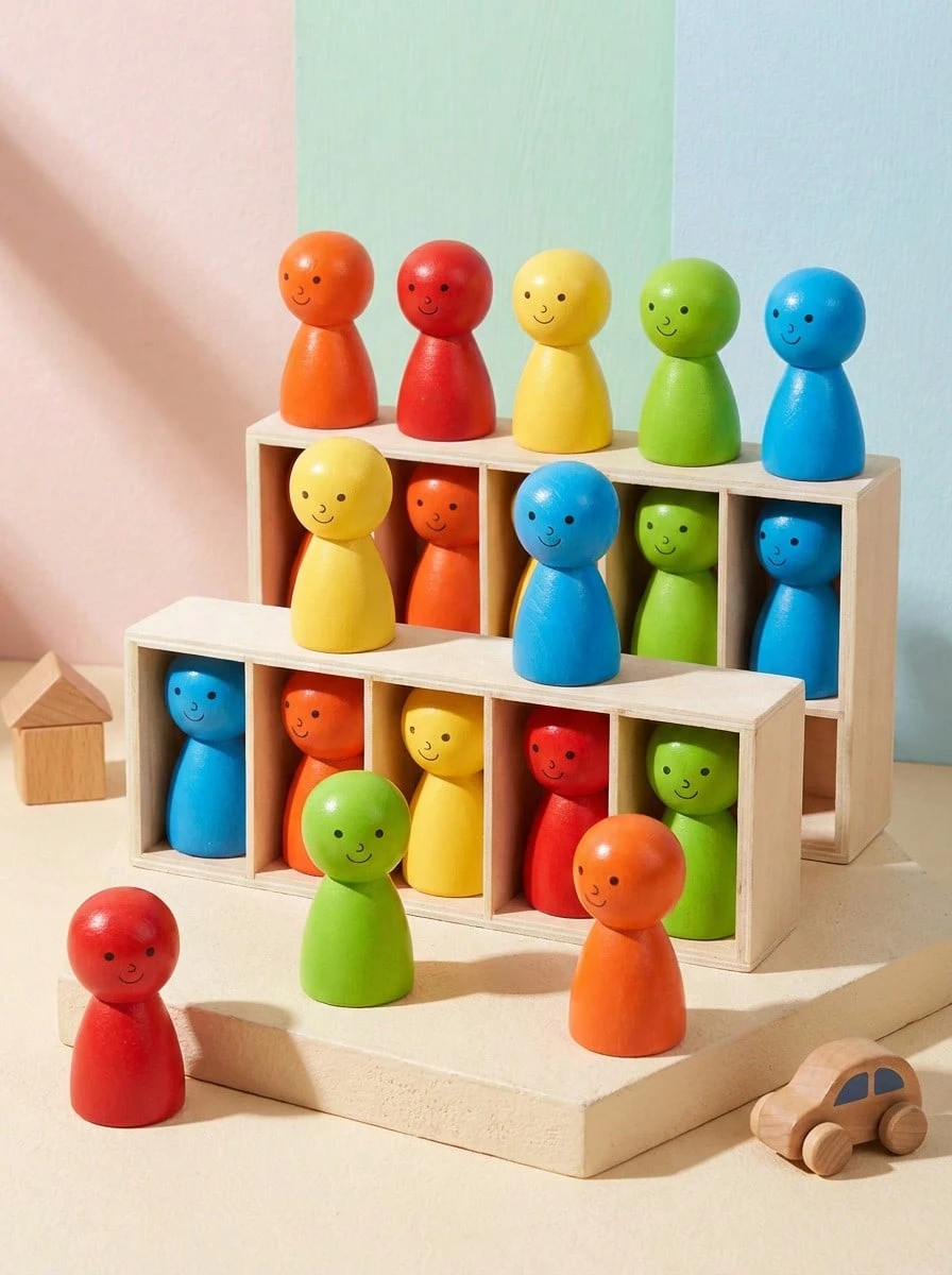 Permainan Misteri Interaktif, Mainan Boneka Kayu Permainan Mencocokkan Warna, Permainan Pemecah Kebekuan Pesta Keluarga, Permainan Tebak-Tebakan untuk Anak & Dewasa, Mainan Pembelajaran STEM untuk Berpikir Logis, Aktivitas Penguatan Kebersamaan di Malam Keluarga
