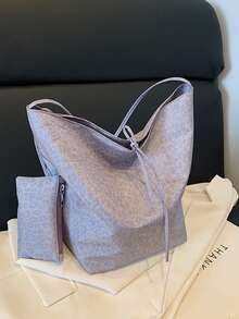 尼龙手提包 女士新款春夏复古大容量时尚豹纹单肩包 - 彩色 - 查看 2