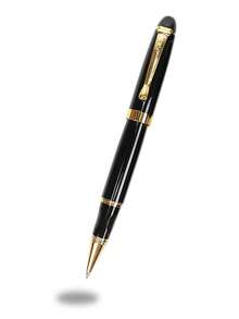 A Pen Light Luxury Fashion Water Neutral Pen/Luxury Black Business Office Pen Fine 0.5mm/Smooth Writing/Male And Female Professional Executive/Refilling/Student Writing Pen/Fine Gift Pen - Ballpoint Pen - View 8