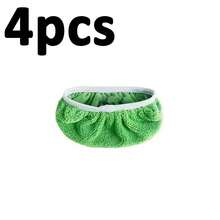 Microfiber Spray Mop Replacement Heads For Wet/Dry Mops Flat Replacement Heads For Floor Cleaning And Scrubbing Microfiber Pros Reusable Mop Pads# Cleaning Tool - Multicolor - View 6