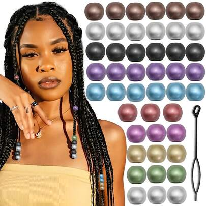 60个混色发夹，适用于编发、接发等，是适合女性和女孩的发饰。