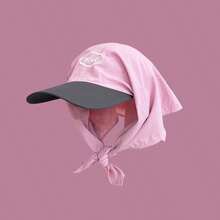 American Style Bandana Visor Hat, Women's Spring/Summer Sun Protection Checkered Hiphop Countryside Headscarf Bonnet For Women - Multicolor - View 4