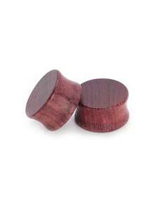 2 Pieces 6mm-20mm Wood Plugs And Tunnels Ear Expander Plug Natural Wooden Gauges Ear Plugs Tunnels Flesh Tunnels Body Jewelry Piercings - Ear Expander - View 11