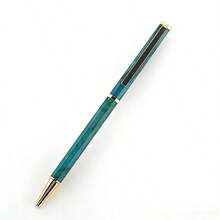 Luxury Marble Texture Ballpoint Pen, Elegant Metal Ball Pen For Office, School, And Gift, Smooth Writing Stationery - 857 - View 7