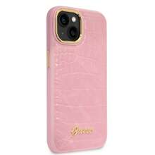 Funda Case Guess Tipo Piel - rosa - Ver 4