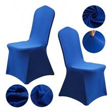 Waterproof Spandex Chair Covers, Elastic Dining Chair Slipcovers, Removable & Washable Polyester Outdoor Chair Covers, Suitable For Party, Banquet, Wedding Events, Hotel (Multiple Classic Colors), Multi-Functional Elastic Polyester Spandex Chair Covers For Dining, Party, Wedding, Banquet And Other Occasions - one-size - View 31