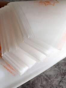 50个一次性裱花袋，中文印花裱花袋，适用于烘焙 - 彩色 - 查看 6