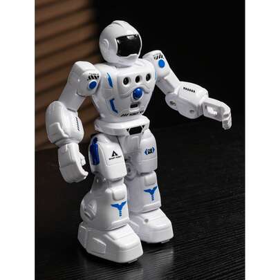 1 pieza Juguete robot de control remoto, Juguete robot de control remoto para niños (3-12 años), Robot inteligente para niños, Admite robot programable inteligente con funciones de caminar, deslizar, cantar, puede bailar y moverse con flexibilidad, modo de demostración automática, Juguete robot de control remoto recargable, Adecuado para niños y niñas de 3-4-5-6-7-8-9-10-11-12 años, Regalo de juguete, Día del Niño, Navidad, Halloween, Pascua, Acción de Gracias, Cumpleaños, Regalo de Año Nuevo