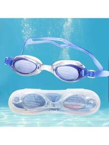 1/3pcs Swimming Goggles, Anti-Fog Clear Lens, Leak-Proof Design, Quick Adjust Strap, Perfect Swimming Accessory, Comfortable Fit For Training & Recreation - 泳鏡 - 查看 4