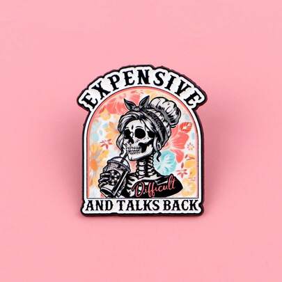 دبابيس إينامل جميلة دبابيس الصدر شارات على الحقيبة المدرسية دبابيس نسائية سبيكة الزنك هدية الملابس المجوهرات إكسسوارات الموضة