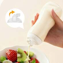 Squeeze Sauce Bottle, Tomato Salad Dressing Bottle With Measurement Scale, Honey & Oyster Sauce Plastic Squeeze Bottle With Pointed Nozzle - View 3