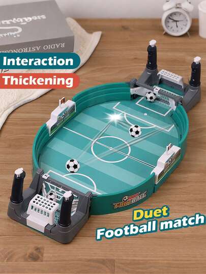 迷你桌上足球游戏——一款互动式足球玩具，有三种尺寸可选：2球、4球和6球。非常适合家庭游戏室或派对，也是理想的生日体育礼物。