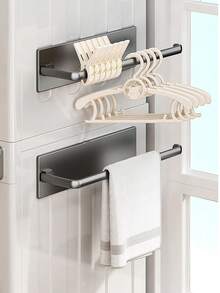 Contemporary Kitchen Towel Rack - A Mountable Paper Towel Dispenser, Suitable For Under Cabinet Installation, Space-Saving Design, Made Of Durable Plastic, Perfect For Bathroom, Commercial Or Household Use - Multicolor - View 7