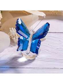 1 pieza Mariposa de cristal transparente de lujo y creativa - 1 pieza - Ver 12