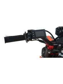 Mankeel 48V 3000W Peak Electric Dirt Bike For Teens & Adults, 34MPH/55KM/H High Speed Off-Road Electric Motorcycle With 20.8Ah Lithium Battery, Front/Rear Hydraulic Suspension & Brakes - 橘色 - 查看 9