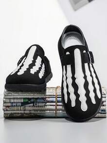 Sandalias de verano con suela gruesa para hombres, zapatos holgados tipo mula, sandalias de oficina para parejas - Negro - Ver 1