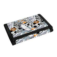 Soccer Style Wallet, Student Folding Wallet, Minimalist Trifold Card Holder, Coin Purse, Key Chain Design - Multicolor - View 8