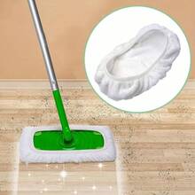3/4/6/8 Mop Replacement Pads, Reusable, Easy To Install And Remove, Easy To Clean, Suitable For Daily Use In Offices, Schools, And Homes, Essential For Cleaning - trắng - Xem 2