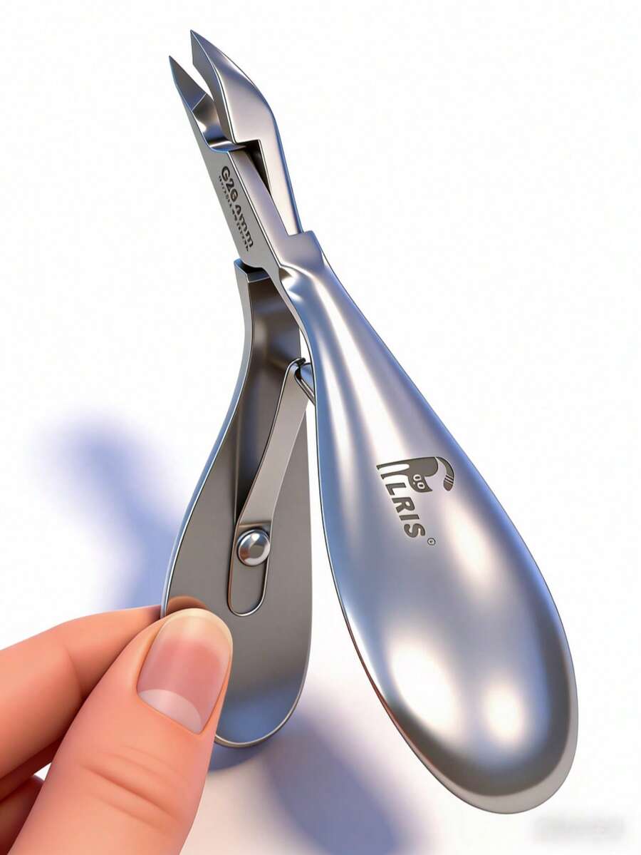 G26 专业美甲角质层钳，4毫米窄角不锈钢角质层剪，精准修剪角质层、嵌甲，保护健康组织，符合人体工学的宽手柄，防锈，易于清洁，适合家庭和美甲沙龙使用。 - 銀色 - 查看 1