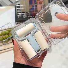 可重复使用的迷你宠物毛发去除滚筒，粘性粘毛滚筒，适用于衣物、家具、地毯、汽车座椅。便携式迷你毛发滚筒，粘性更强，方便在家或外出时轻松去除宠物毛发。高粘性迷你毛发滚筒，可重复使用，有效去除衣物和地毯上的宠物毛发、灰尘和绒毛。 - A - 查看 15