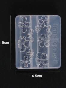 Lily Flower Embossed Nail Art Carving Mold, Lotus Petal Pattern Design, DIY Nail Removal Tool, Nail Art Supplies, Nail Tools, Nail Art Tools, Back To School Season, Nail Art, Nail Tools (Suitable For Nail Stickers) - Clear - View 10