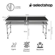 Folding Tables & Chairs - Black - View 2