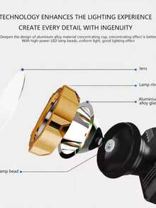 1个强力LED头灯手电筒光源可充电露营头灯狩猎头灯迷你钓鱼头灯 - 如圖所示 - 查看 9