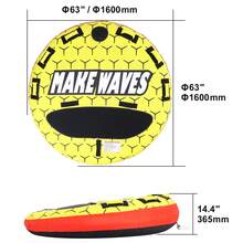 Carrito de kayak - Liegematte-rund para 3 personas - Ver 10