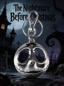 Disney 1件装《圣诞夜惊魂》官方授权3D立体人偶包夹挂件动漫人物钥匙扣动漫收藏品开云集团背包装饰杰克·斯凯灵顿礼品套装迪士尼 - A - 查看 1