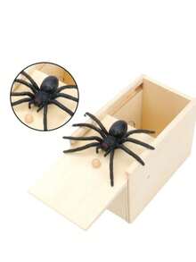 1pc 2026 New Surprise Spider Box Prank Toy, Perfect Gift For Birthday, Holiday, Halloween, Christmas, Ideal For Game Lovers And Toy Collectors - Multicolor - View 6