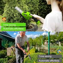 Inalámbrica Cortadora De Césped Eléctrica Para Tijeras Verde - Verde - Ver 7