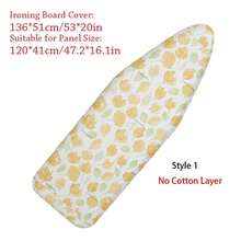 新款耐用熨衣板布加厚通用熨衣板套垫洗衣用品重型耐热印花加厚 - 多色 - 查看 17
