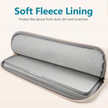 TECOOL 蓬松笔记本电脑保护套，适用于 13.3-16 英寸笔记本电脑，兼容 MacBook Air 13/13.6/15 英寸 M4/M3/M2（2012-2025 年款）、Pro 13/14/16 英寸 M4/M3/M2/M1（2020-2024 年款）以及 13.3-16 英寸 HP 笔记本电脑，电脑包保护套 - 查看 6