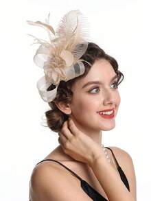 Fascinators Headband Women's Tea Party Hat For Kentucky Derby, Wedding, Hair Accessories - Multicolor - View 10