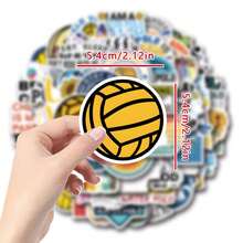 60pcs Water Polo Vinyl Stickers, Beautiful And Practical, Suitable For Scrapbooks, Diaries, Bumpers, Skateboards, Water Bottles, Helmets, Water Cups, Car Stickers, Etc. - Random - View 2
