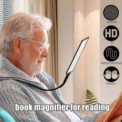 مرآة مكتبية دائرية كلاسيكية بقطر 12.5 بوصة (مع وظيفة التكبير) ، مرآة مزدوجة الوجه بقطر 7 بوصة ، قابلة للدوران 360 درجة ، مرآة مكياج عمودية بتكبير 1x/5x ، مع قاعدة مناسبة للحمام والنوم (الإصدار المضيء)