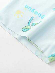 Balabala 2026款婴儿夏季睡衣套装，柔软透气，舒适亲肤，男女童家居服 - 藍綠色 - 查看 8