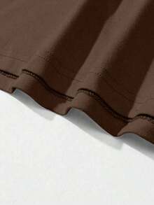 Camisetas de manga corta más vendidas en 2026Men's Summer Slogan Print Crew Neck Casual Commuter T-Shirt - Negro - Ver 4