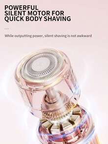 Ladies' Dual-Head Bikini Trimmer - Electric Shaver, Body Hair Remover, Suitable For Bikini Line, Armpits, Legs, Arms, Face. Long-Lasting Battery, USB Charging, Facial Hair Removal. Ergonomic Handle. - Multicolor - View 8