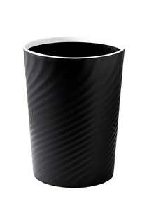 High-Quality Lidless Plastic Trash Can, Large Capacity For Kitchen, Living Room, Bathroom Use - Multicolor - View 2